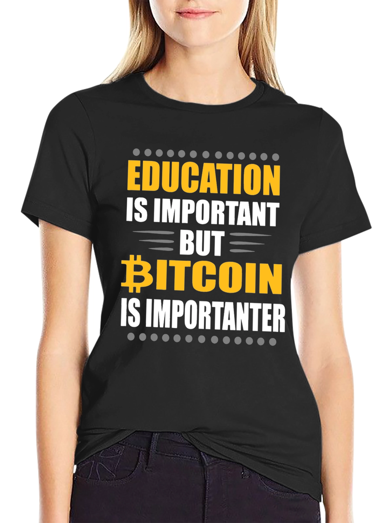 Bitcoin Is Importanter Graphic T-Shirt