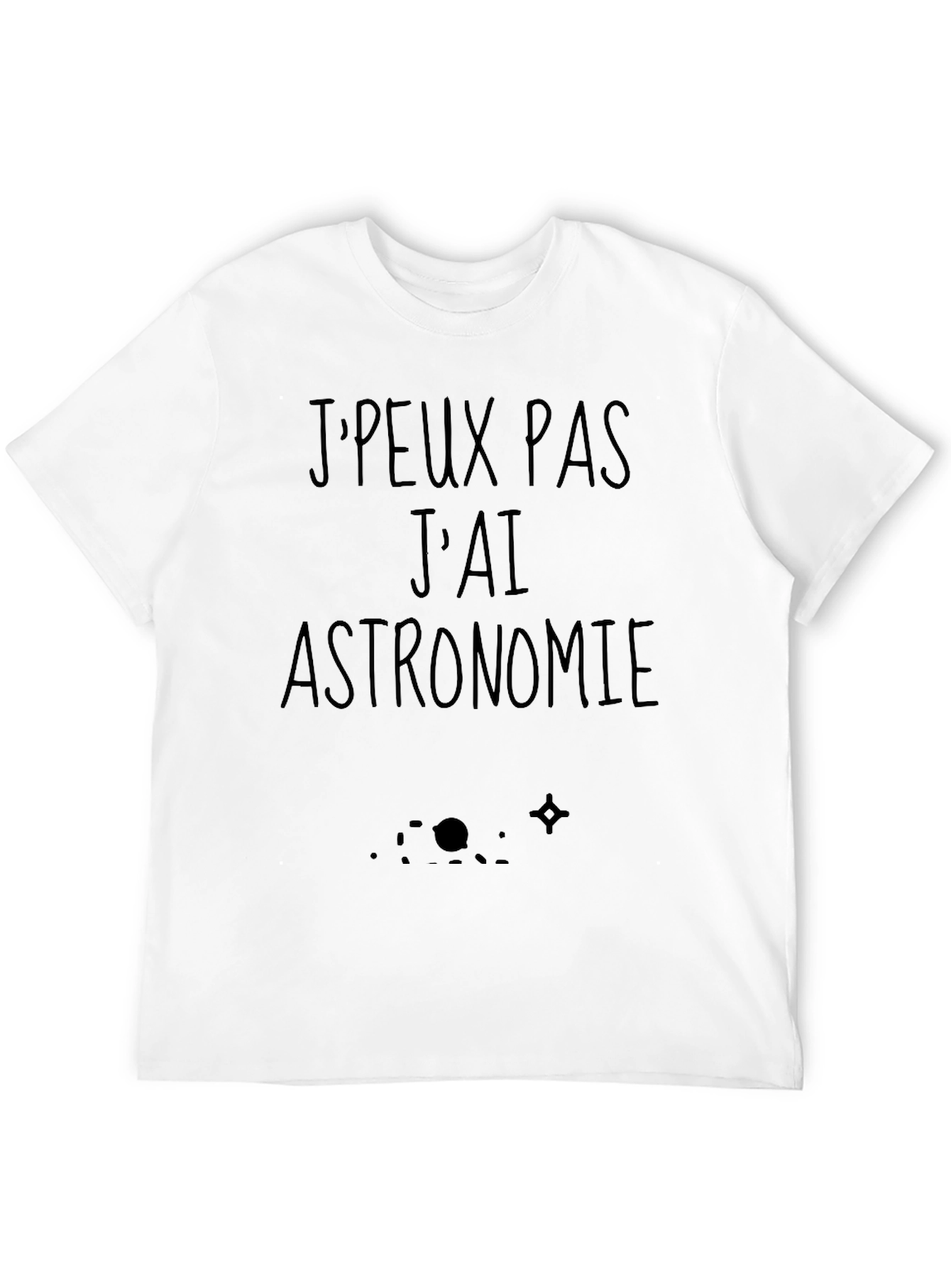 Astronomy T-Shirt - French Text