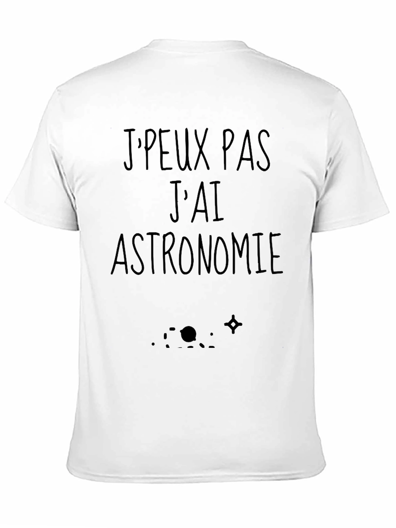 Astronomy T-Shirt - French Text