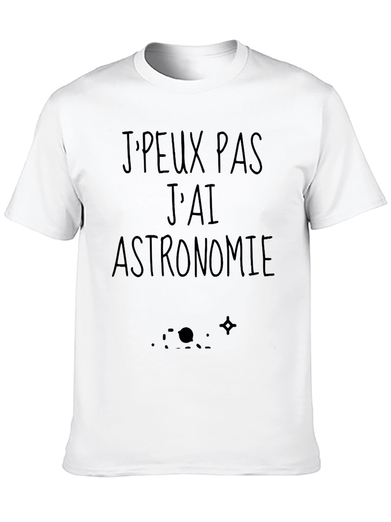 Astronomy T-Shirt - French Text