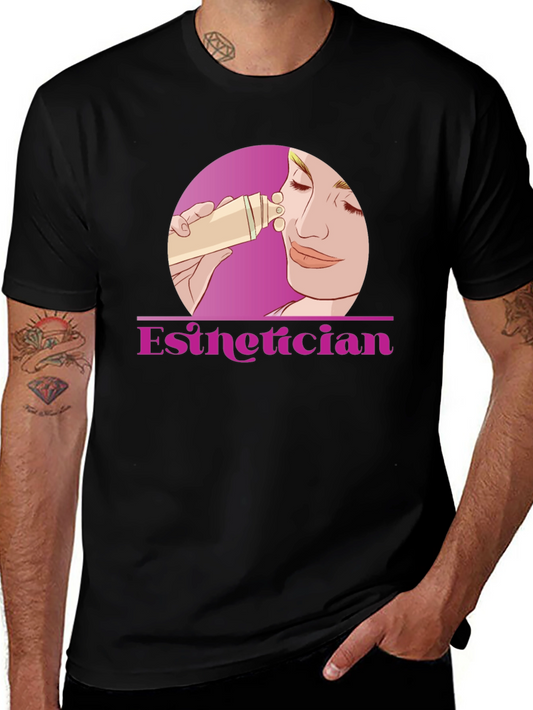 Esthetician T-Shirt - Black Beauty Skin Care Tee