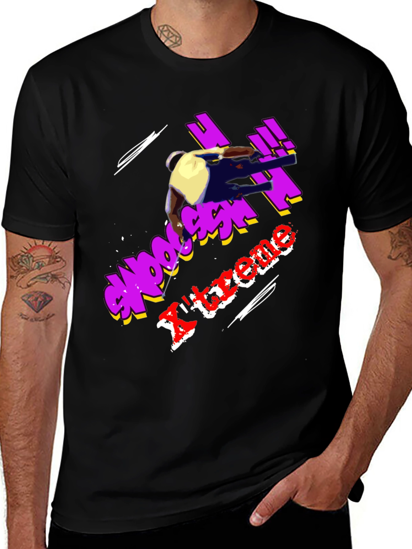 Xtreme Sport Black T-Shirt