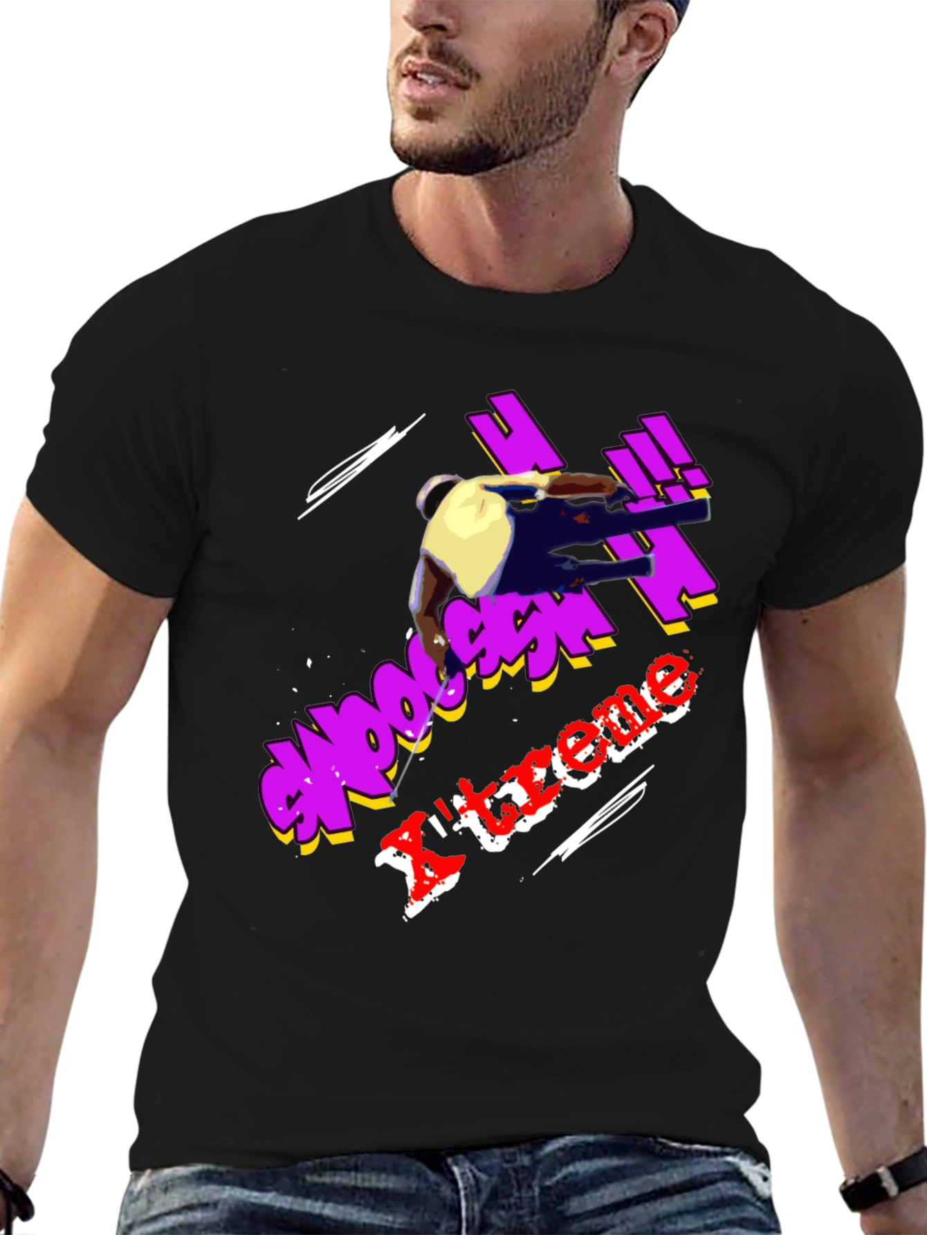 Xtreme Sport Black T-Shirt