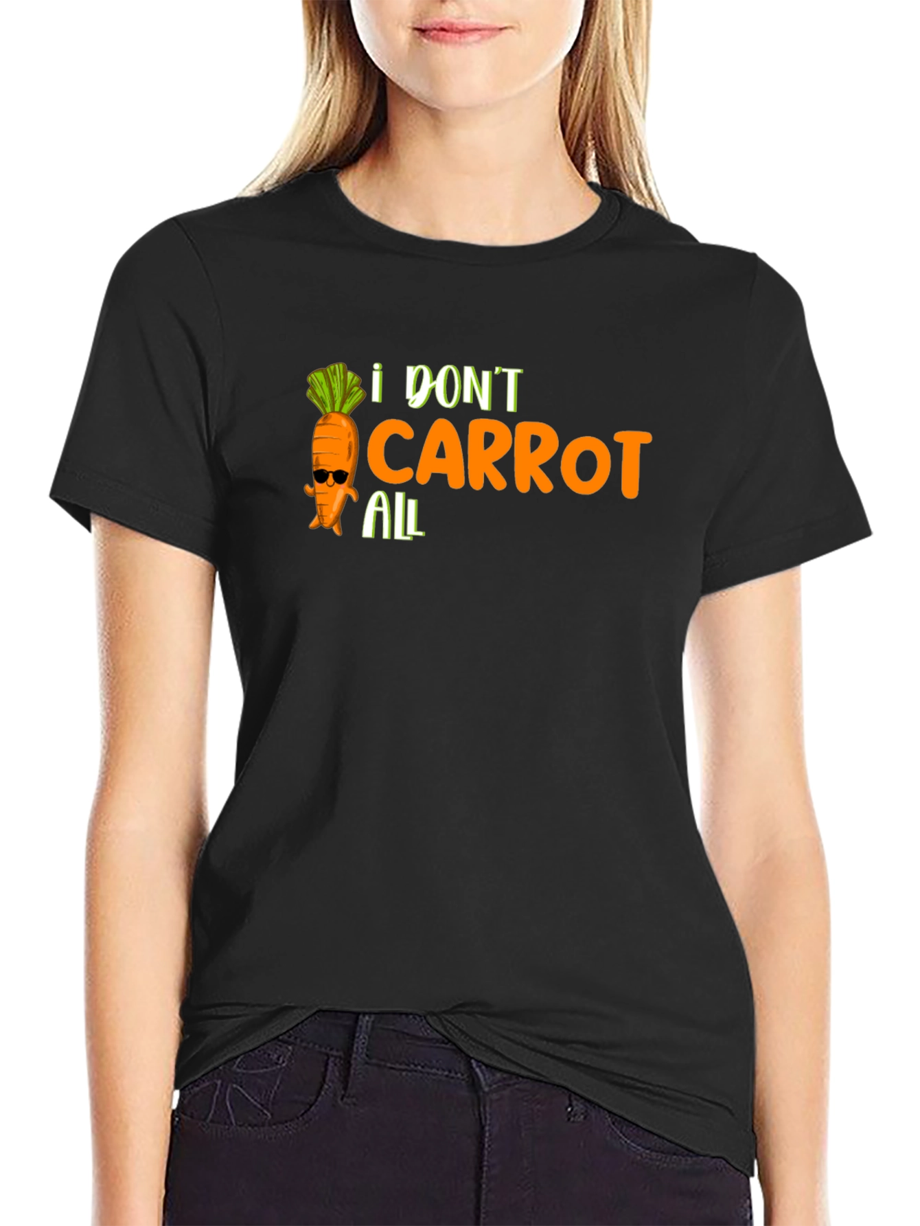 I Dont Carrot All Graphic T-Shirt