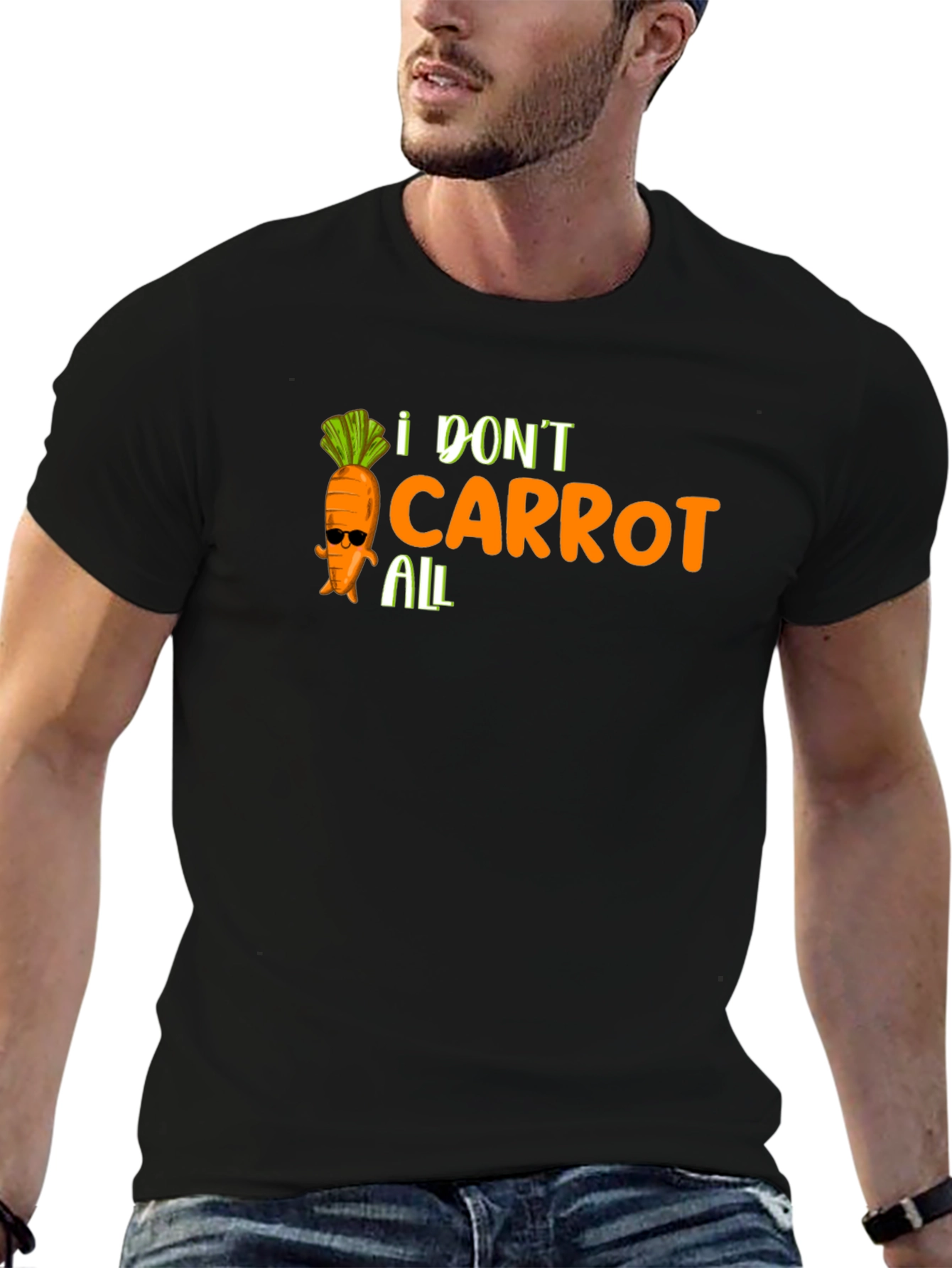 I Dont Carrot All Graphic T-Shirt