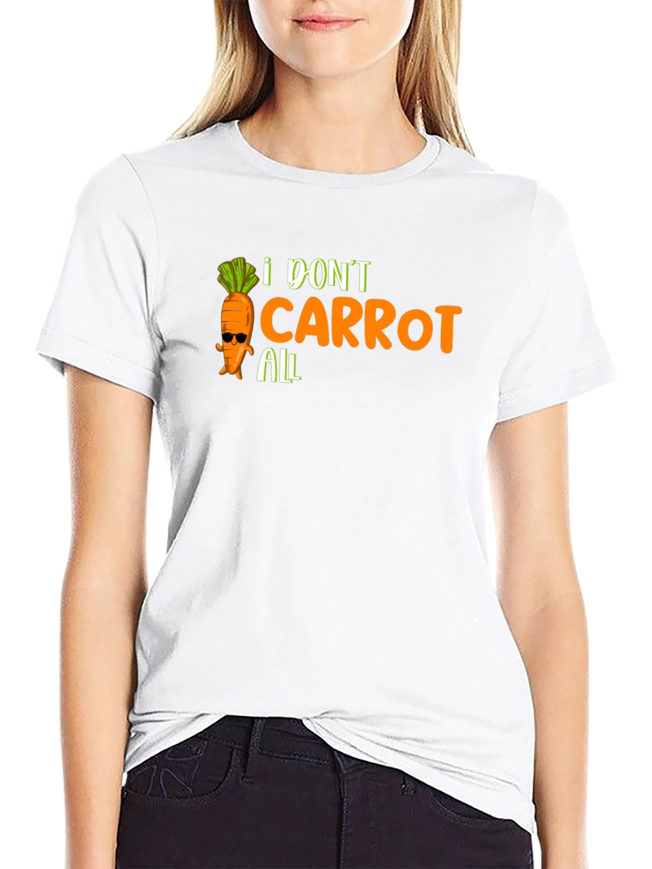 I Dont Carrot All Graphic T-Shirt