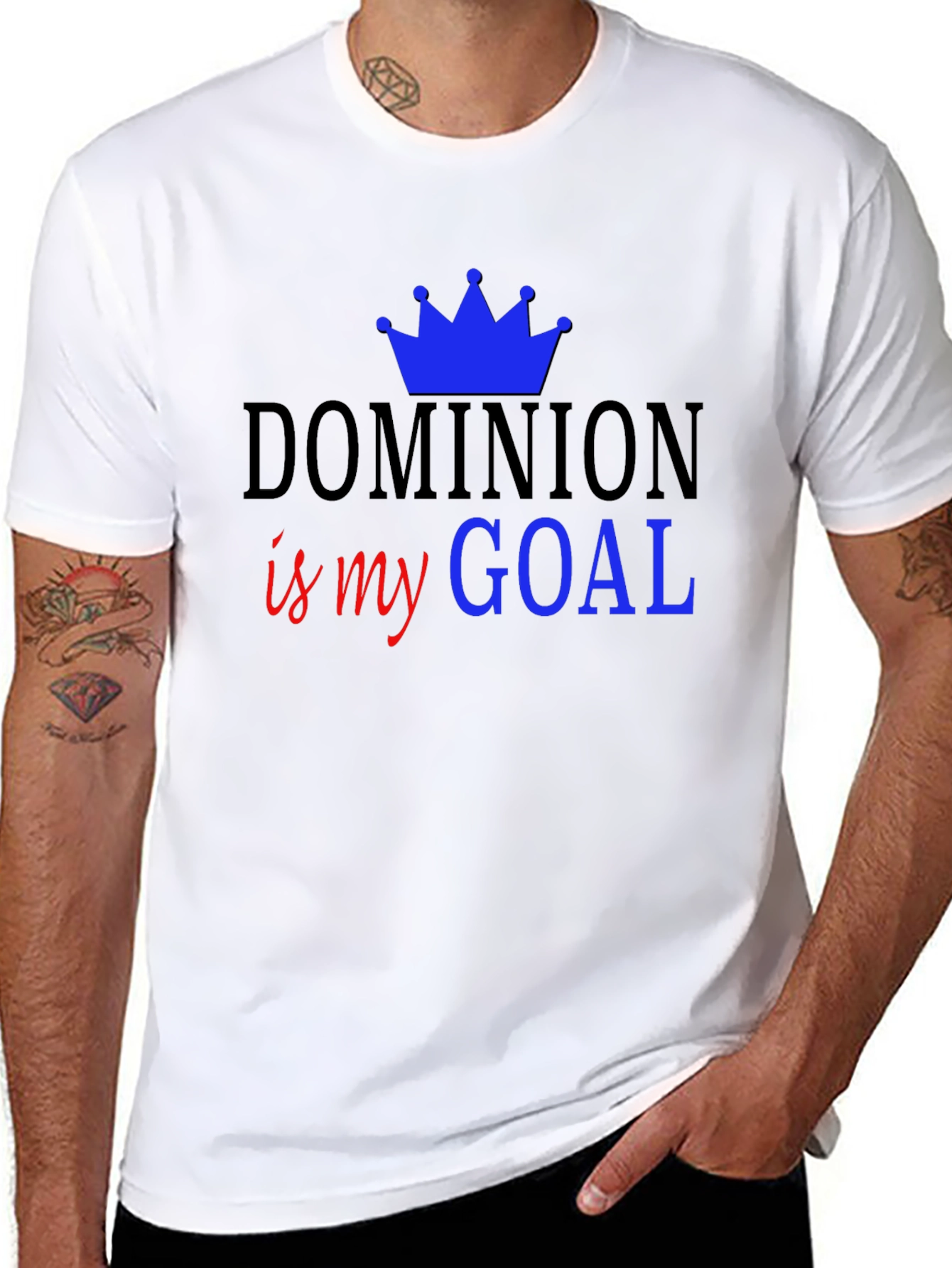Dominion is my Goal - Black T-Shirt
