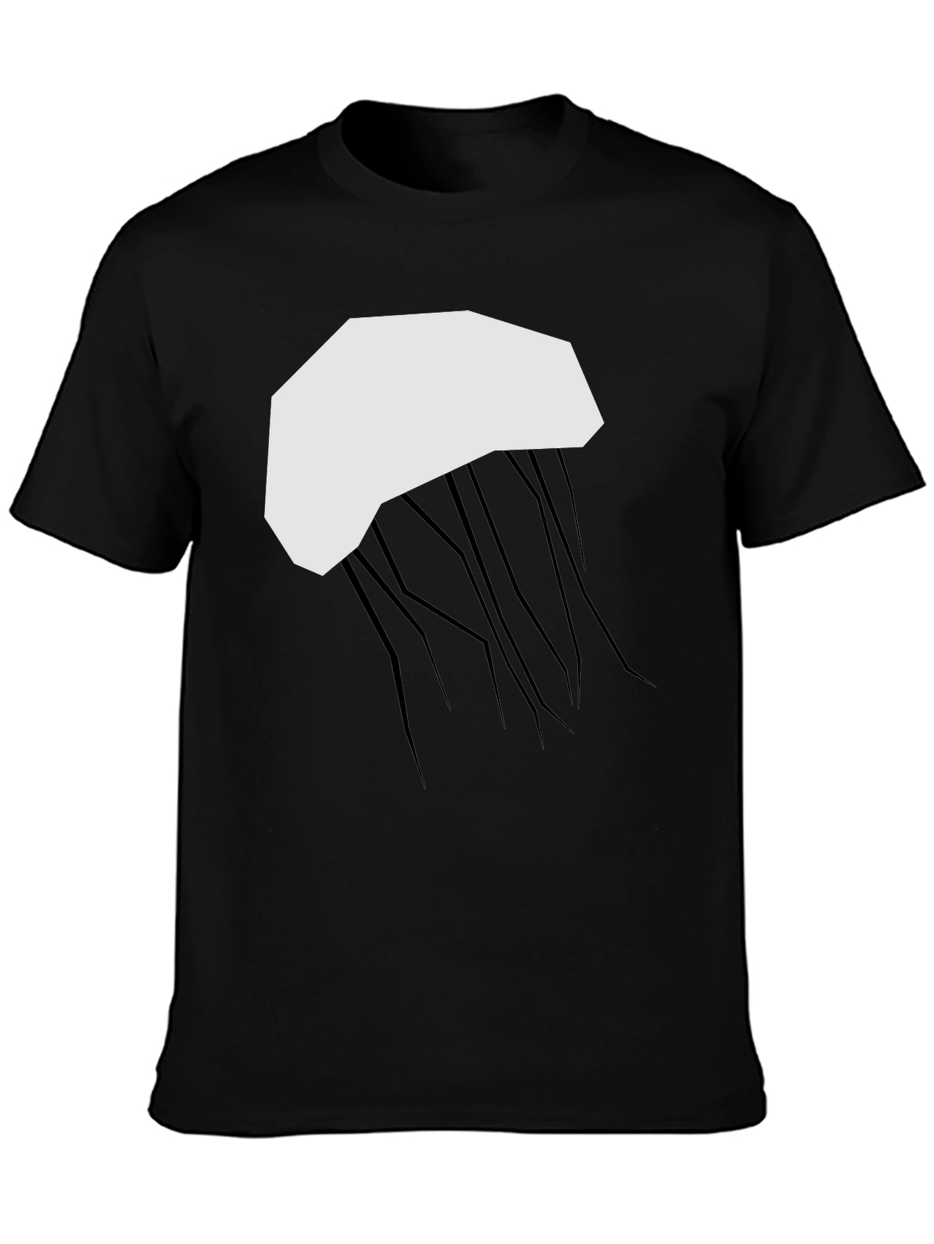 Jellyfish Graphic Black T-Shirt