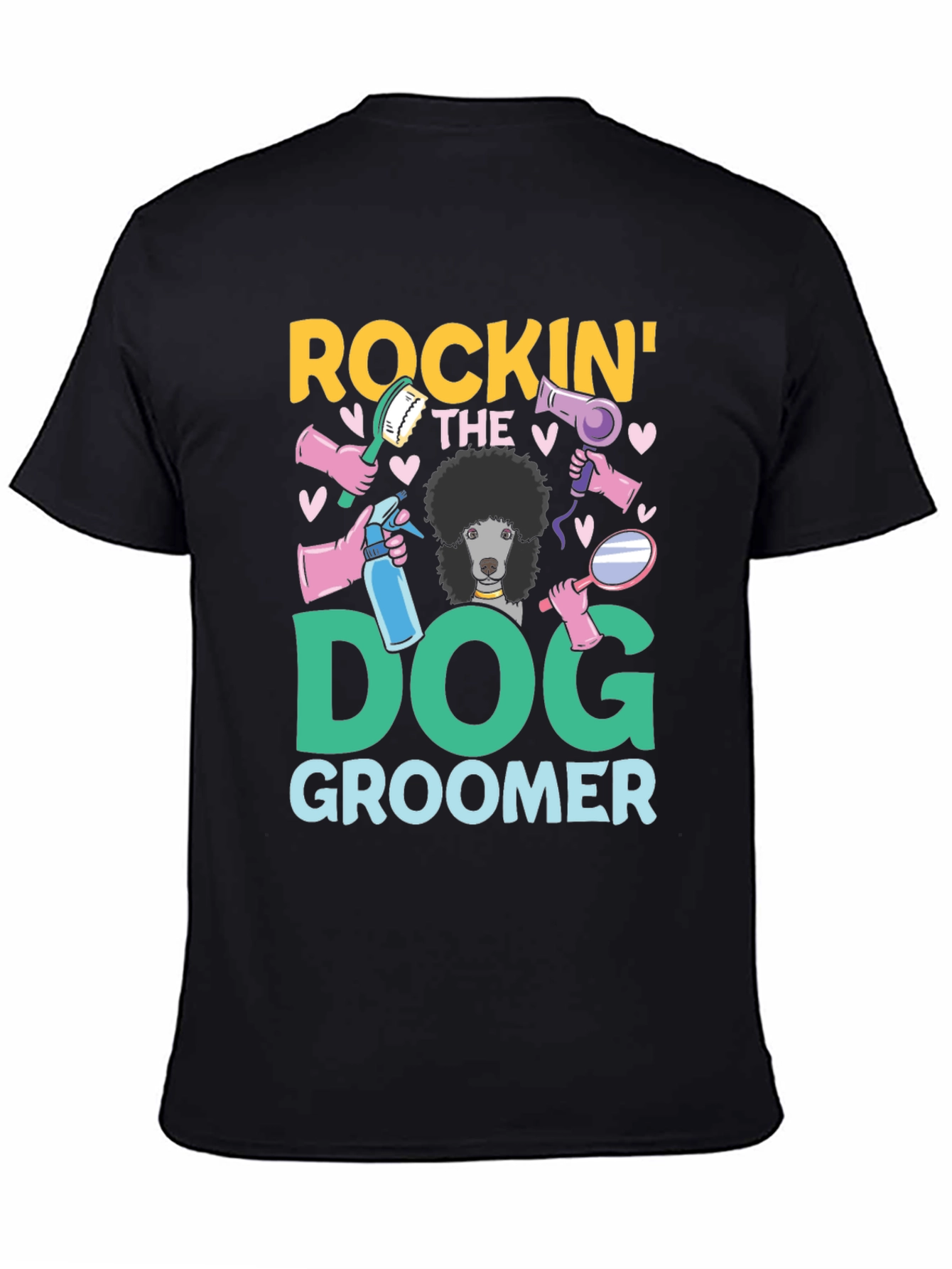 Rockin Dog Groomer T-Shirt