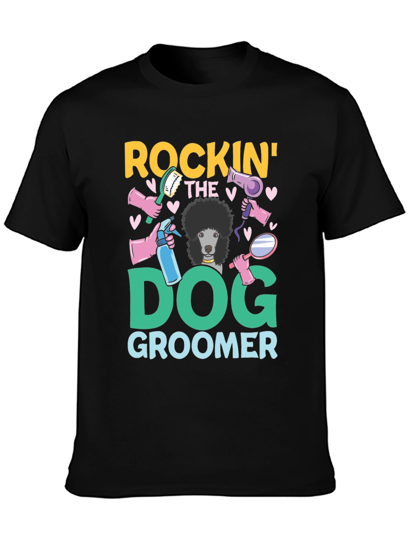 Rockin Dog Groomer T-Shirt