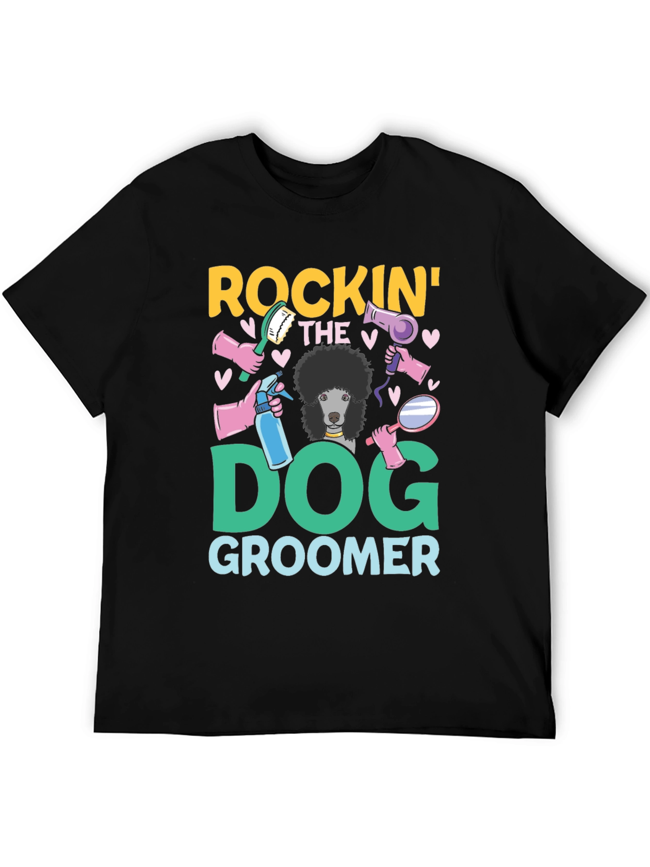 Rockin Dog Groomer T-Shirt