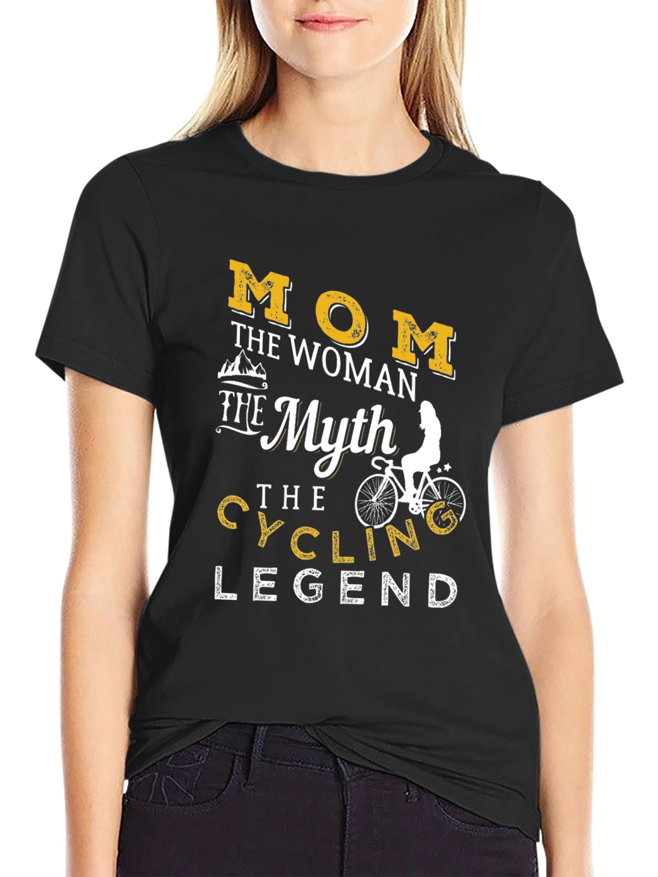 Mom Cycling Legend T-Shirt - Mothers Day Gift