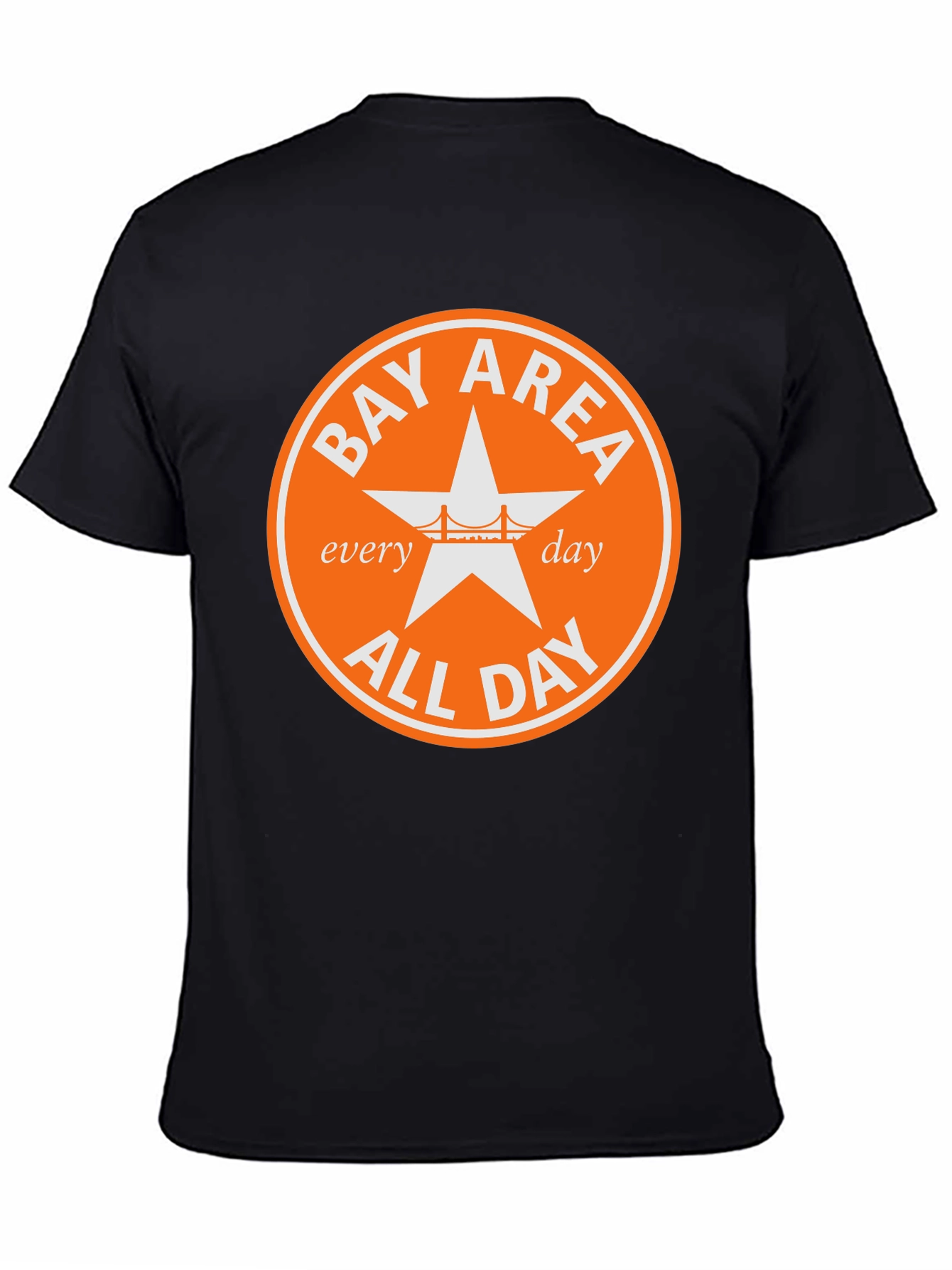 Bay Area All Day Tee - Black Graphic T-Shirt