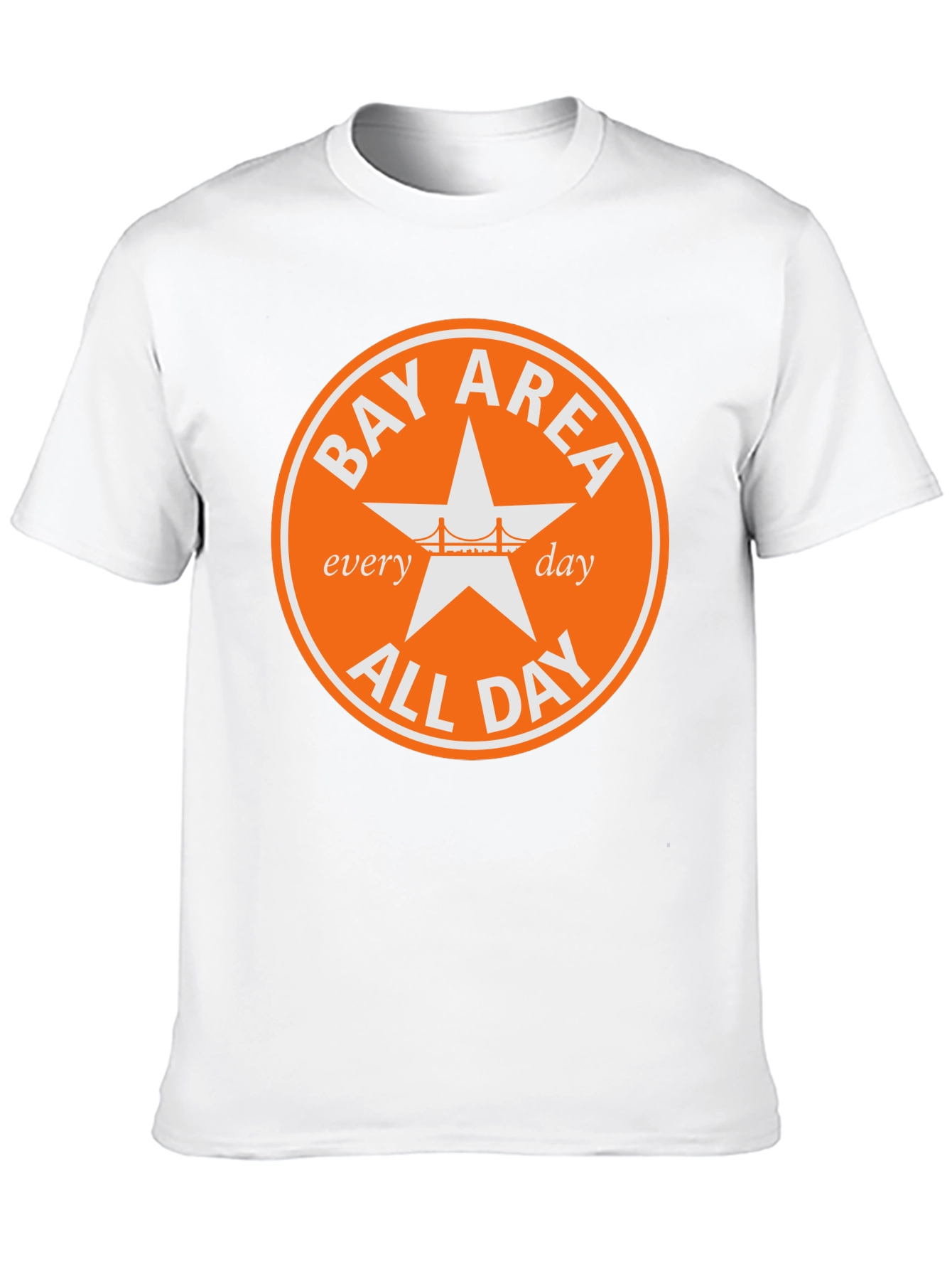 Bay Area All Day Tee - Black Graphic T-Shirt