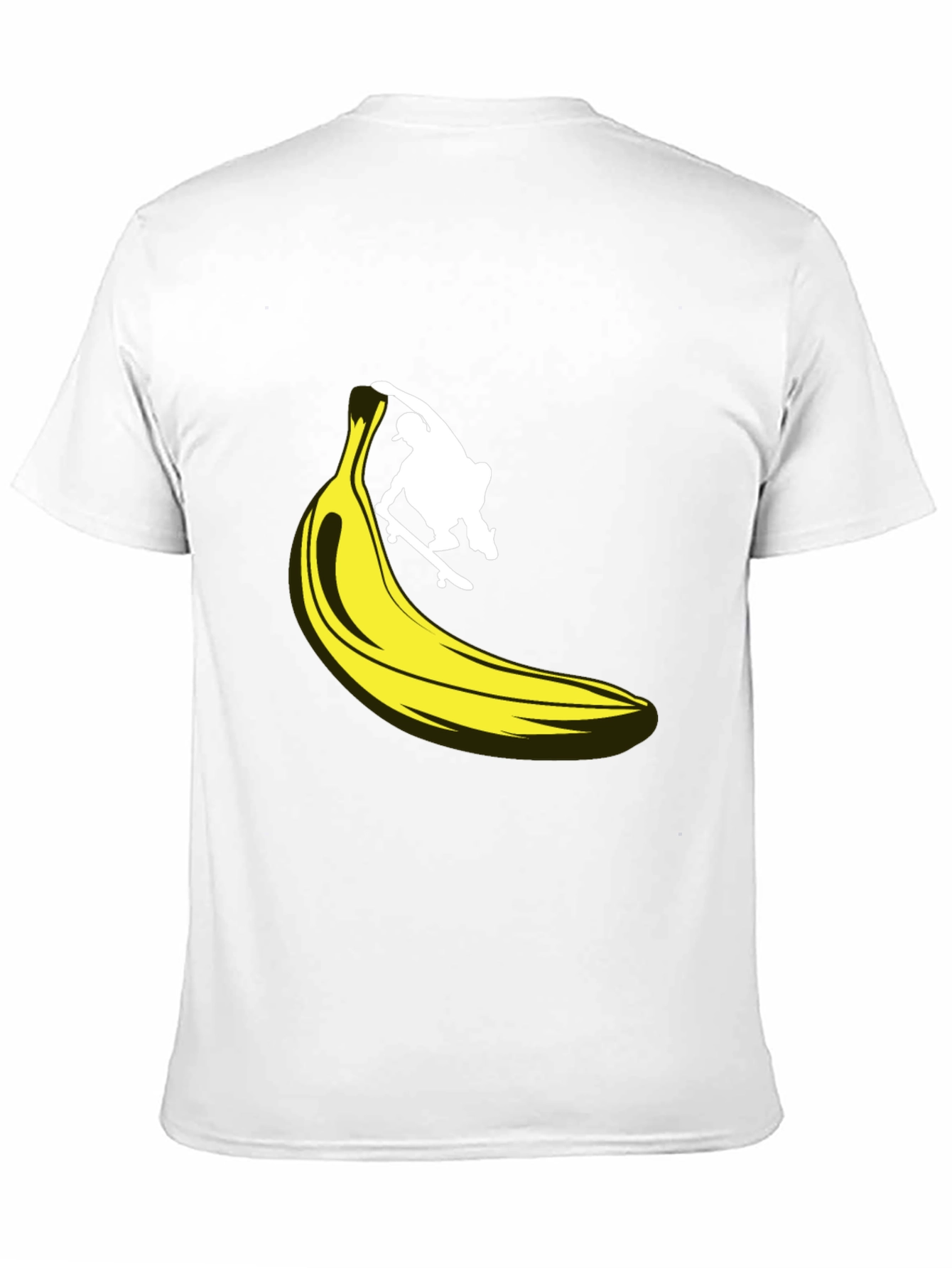 Banana Skateboarder Graphic T-Shirt