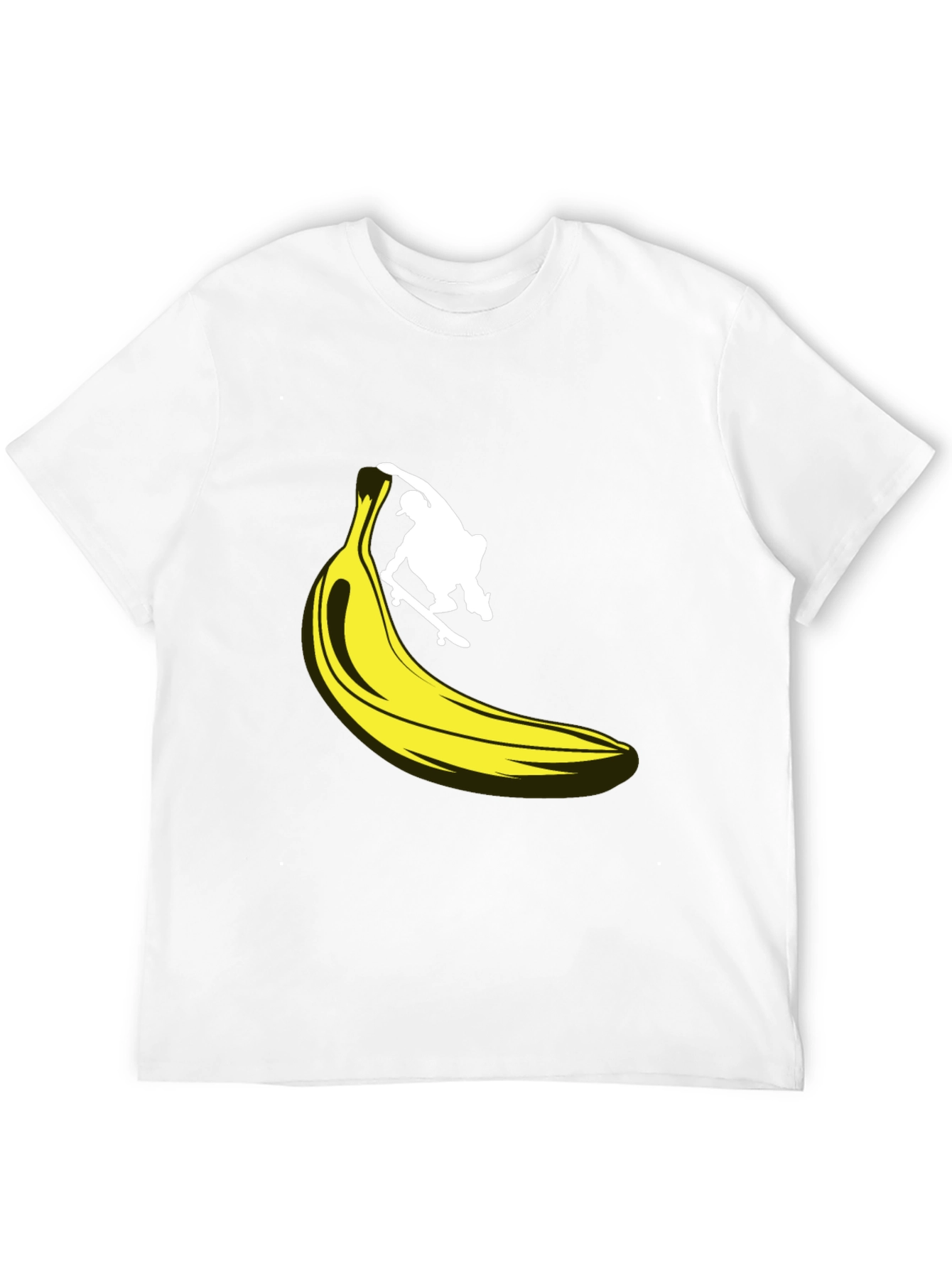 Banana Skateboarder Graphic T-Shirt