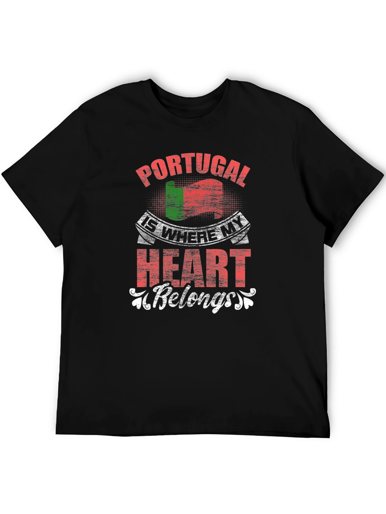 Portugal Pride T-Shirt - Where My Heart Belongs