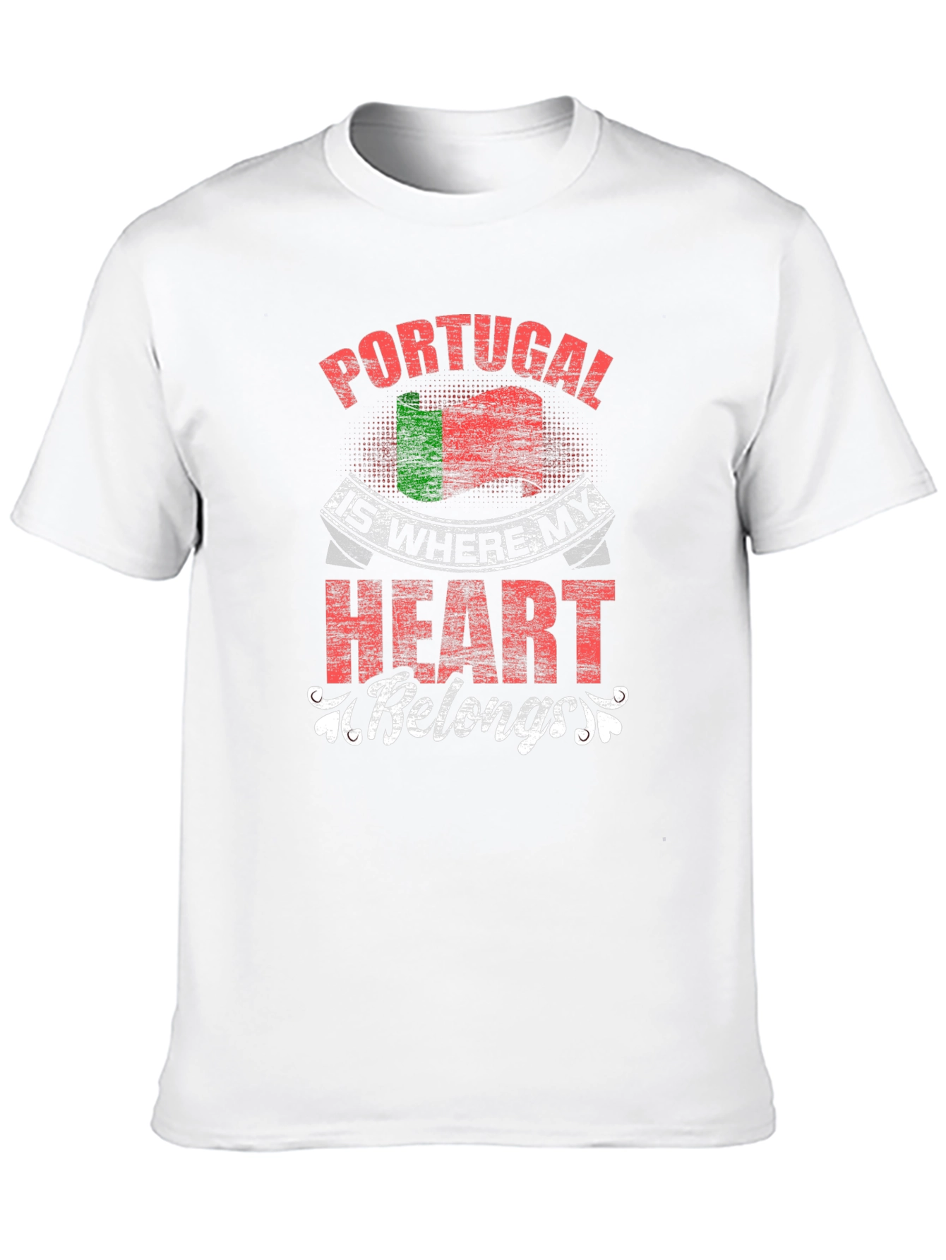 Portugal Pride T-Shirt - Where My Heart Belongs