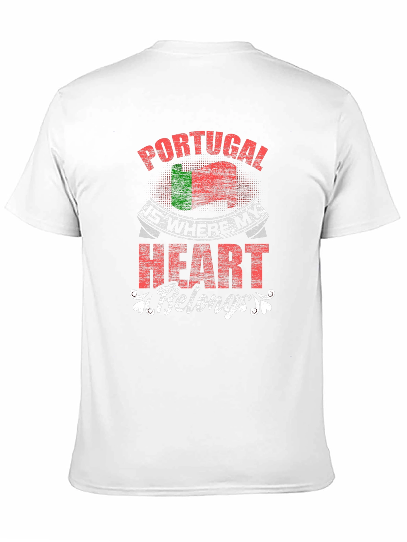 Portugal Pride T-Shirt - Where My Heart Belongs
