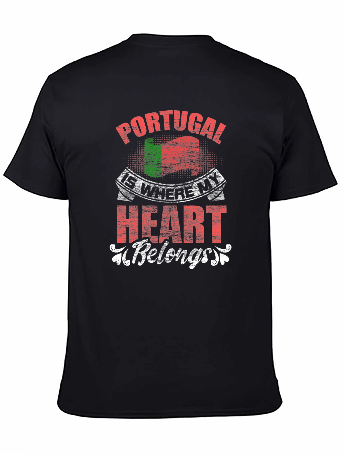 Portugal Pride T-Shirt - Where My Heart Belongs