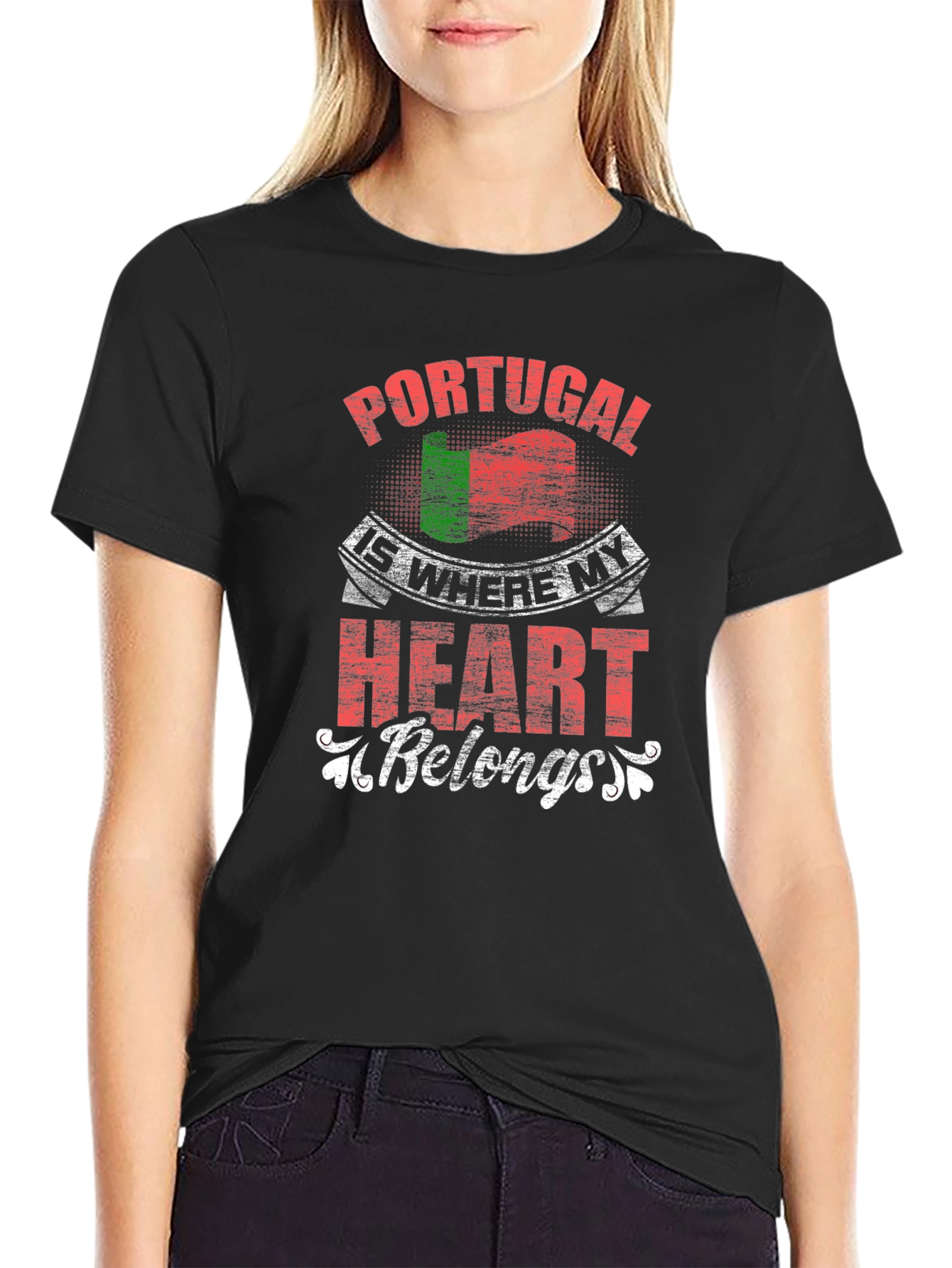 Portugal Pride T-Shirt - Where My Heart Belongs