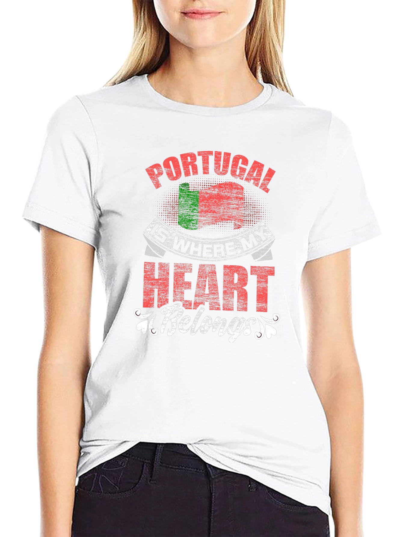 Portugal Pride T-Shirt - Where My Heart Belongs