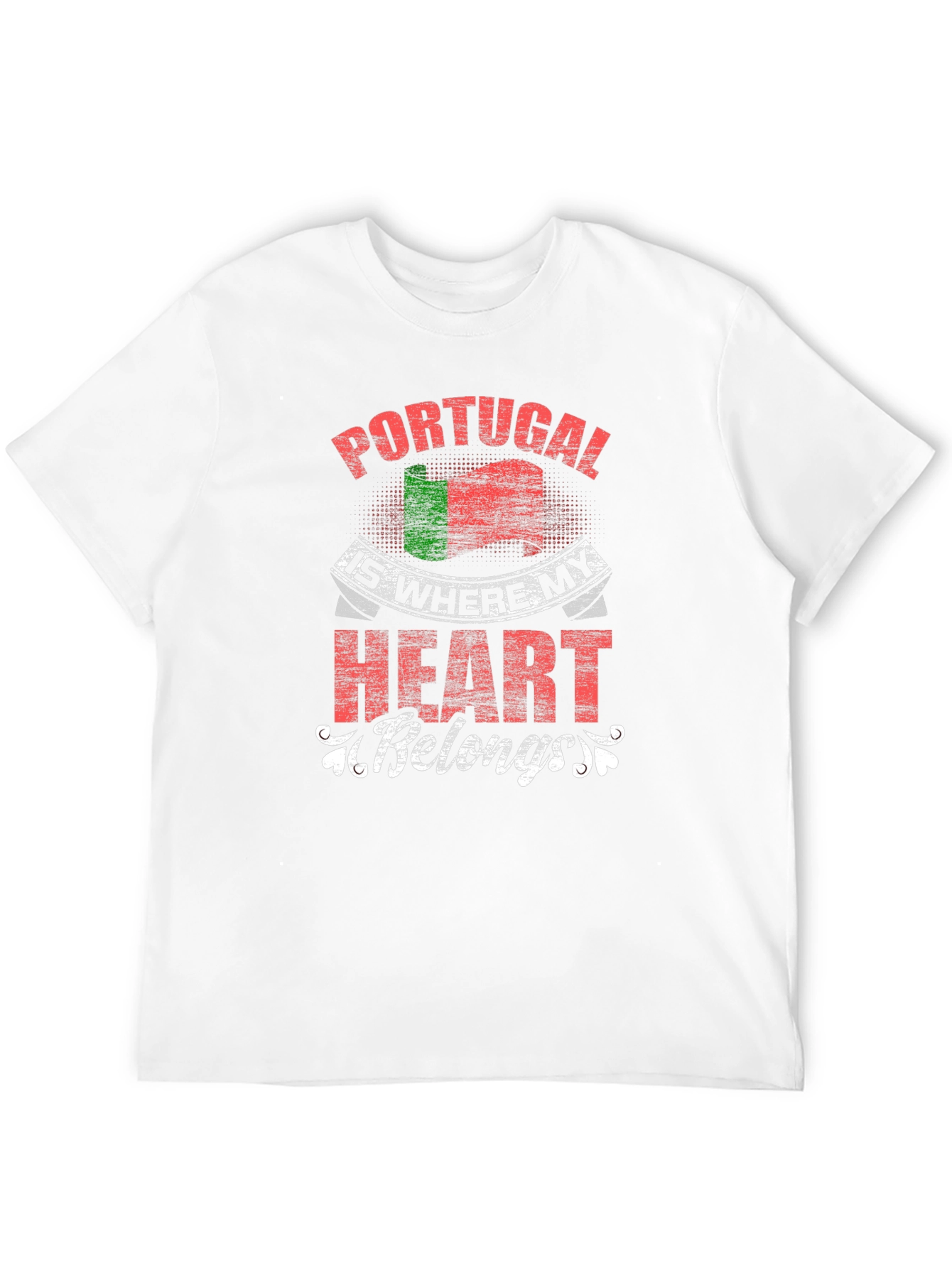 Portugal Pride T-Shirt - Where My Heart Belongs