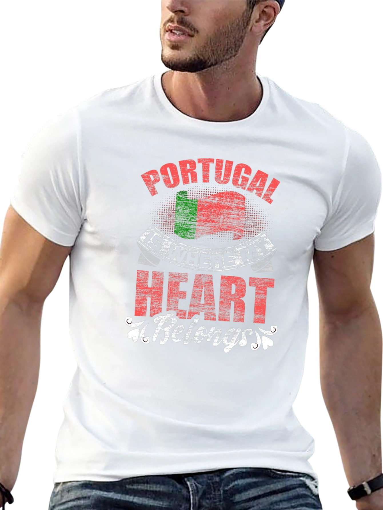 Portugal Pride T-Shirt - Where My Heart Belongs