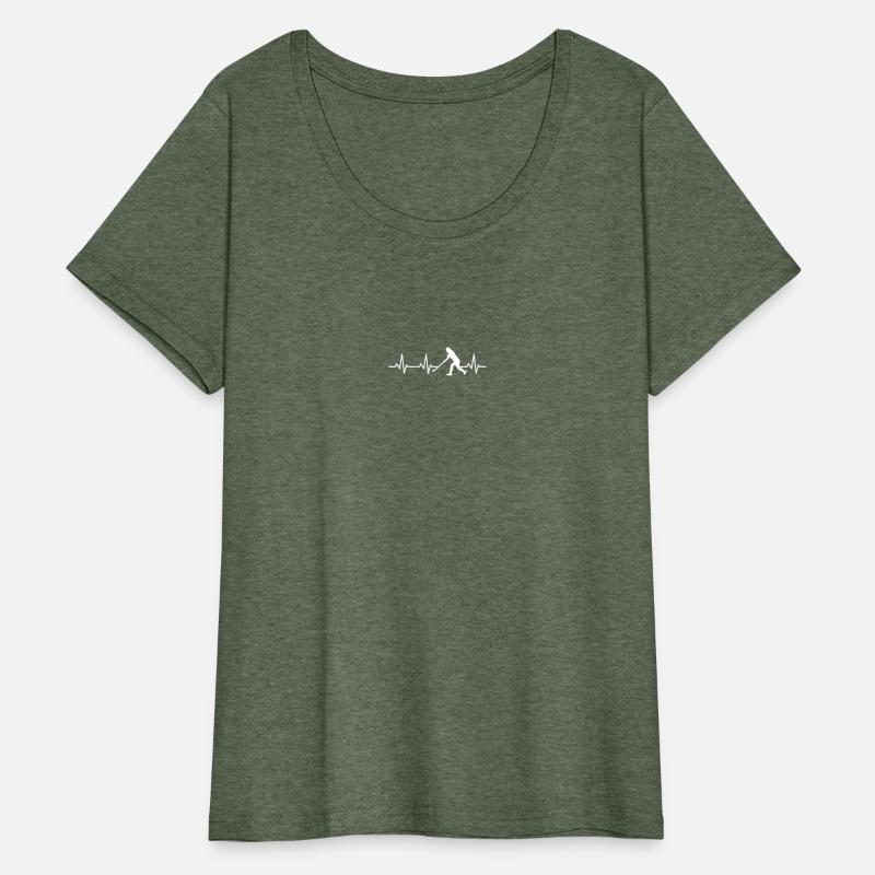 Field Hockey Player Heartline