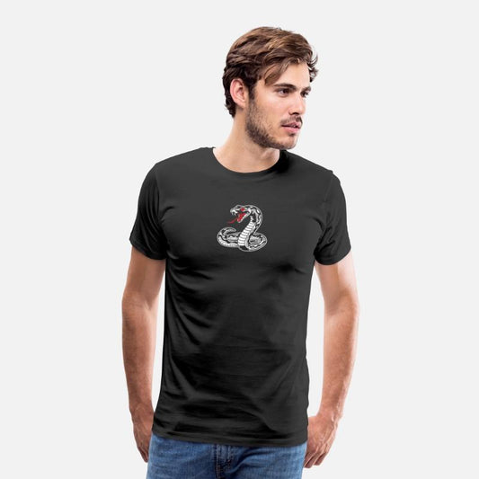 Fierce Viper Strike T-shirt–Unisex Snake Graphic