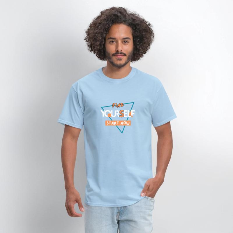 Find Yourself Stat Now – Motivational Quote T-Shir