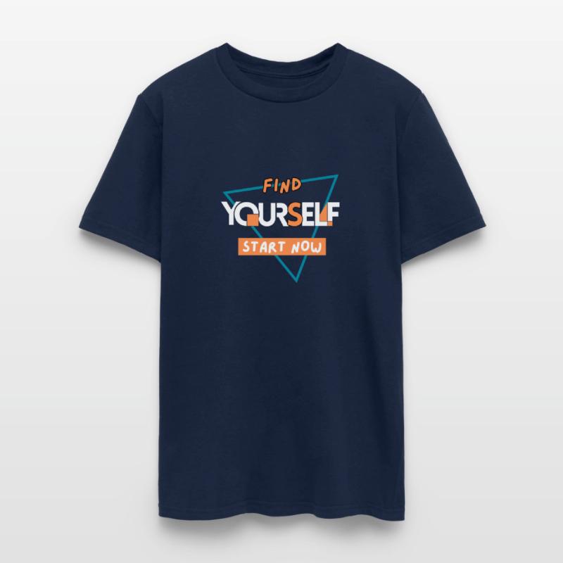 Find Yourself Stat Now – Motivational Quote T-Shir