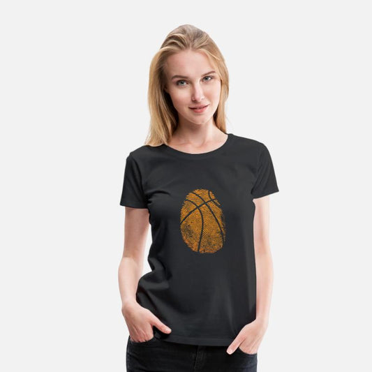Fingerprint Basketball Ball Sports America