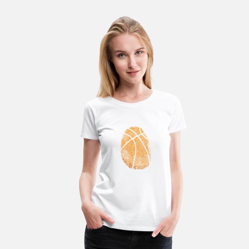 Fingerprint Basketball Ball Sports America