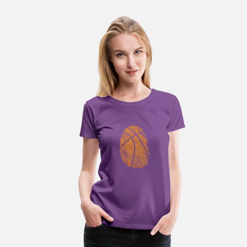 Fingerprint Basketball Ball Sports America