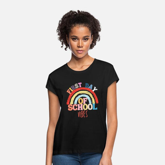 First day of school vibes rainbow