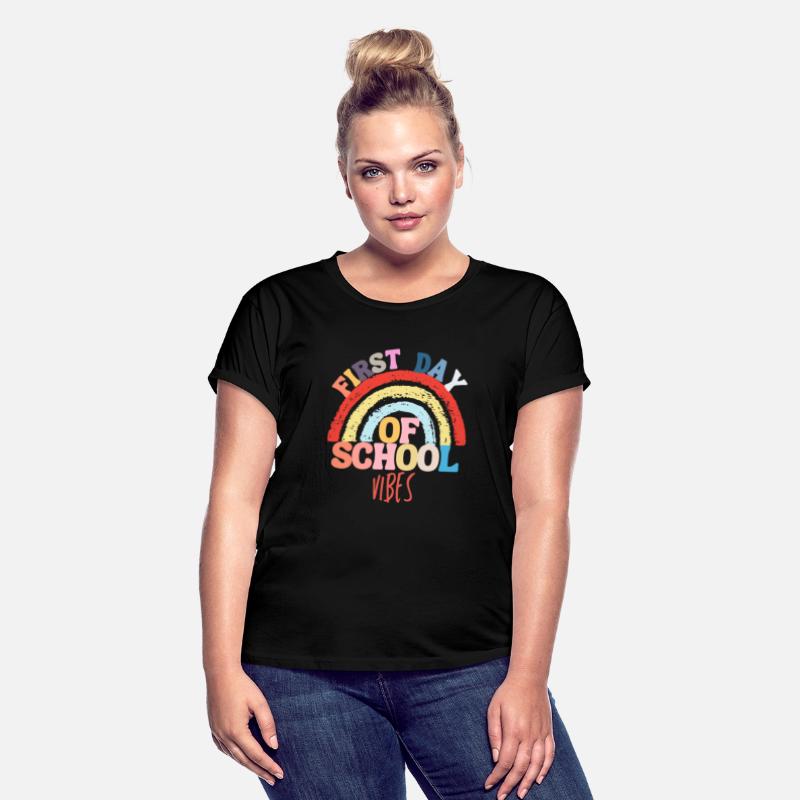 First day of school vibes rainbow