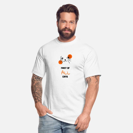 First of all Cats Catty Unisex Jersey Short Sleeve