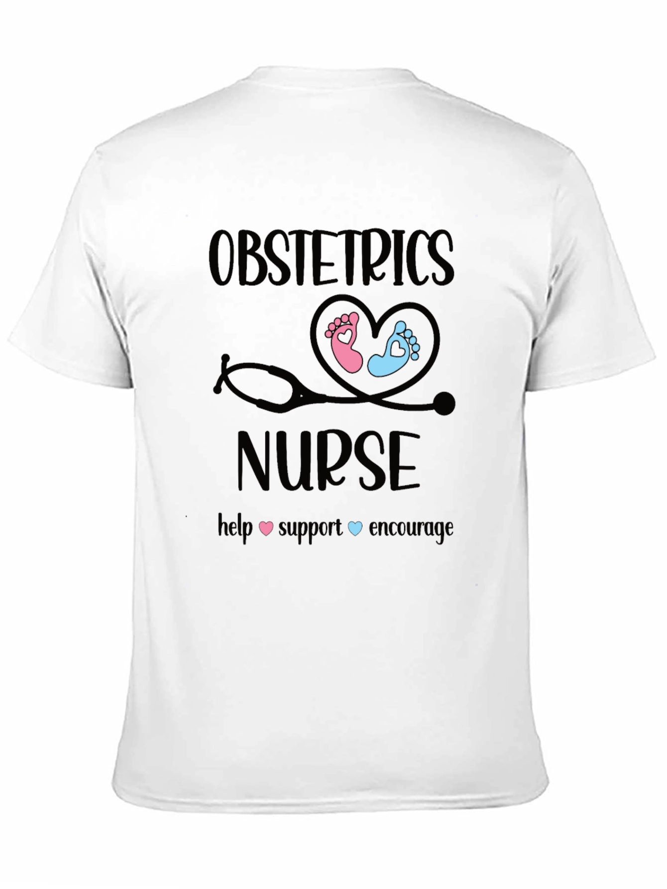 Obstetrics Nurse T-Shirt - Support Womens Health