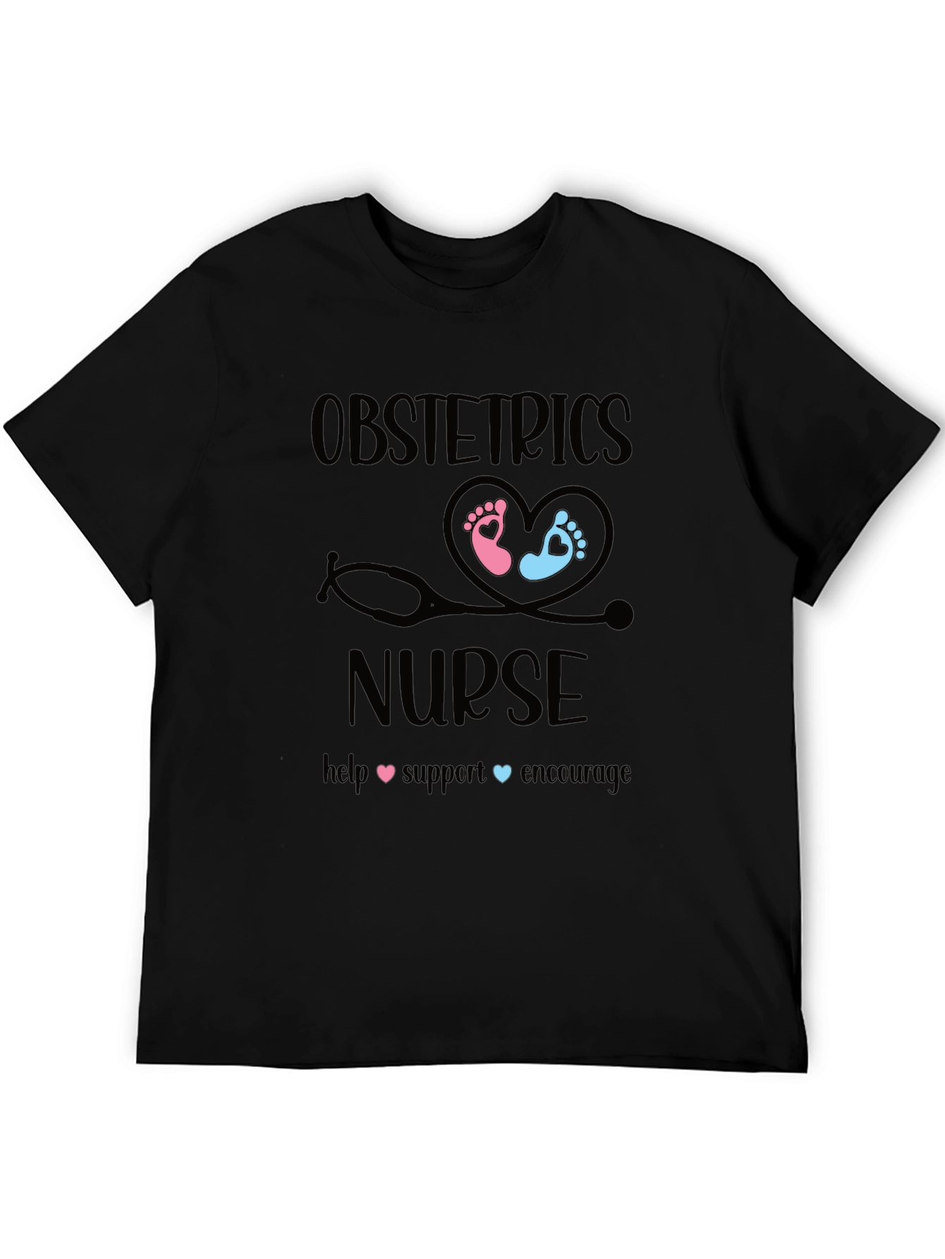 Obstetrics Nurse T-Shirt - Support Womens Health
