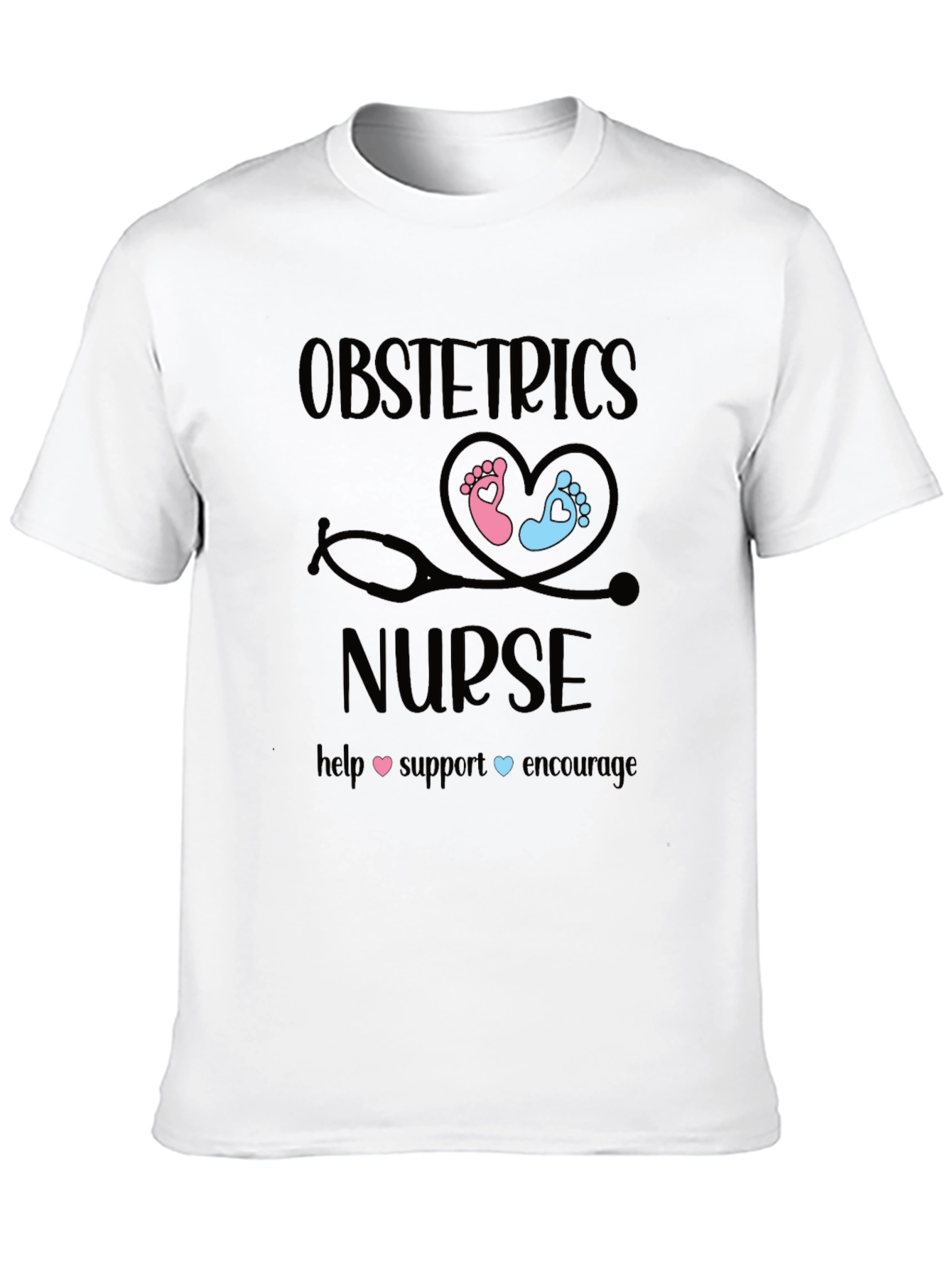 Obstetrics Nurse T-Shirt - Support Womens Health