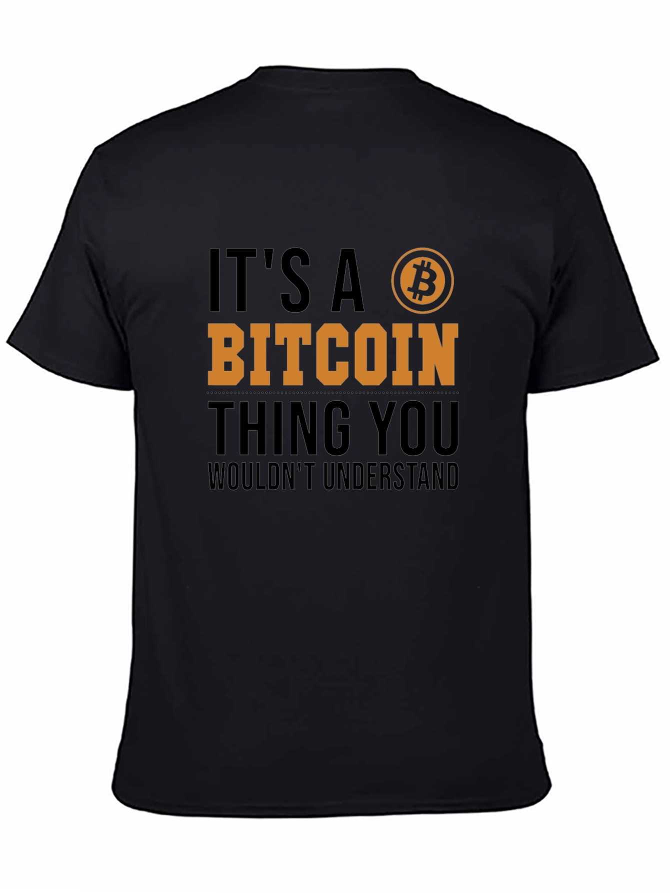 Bitcoin Thing Graphic Tee - Crypto Fan T-Shirt
