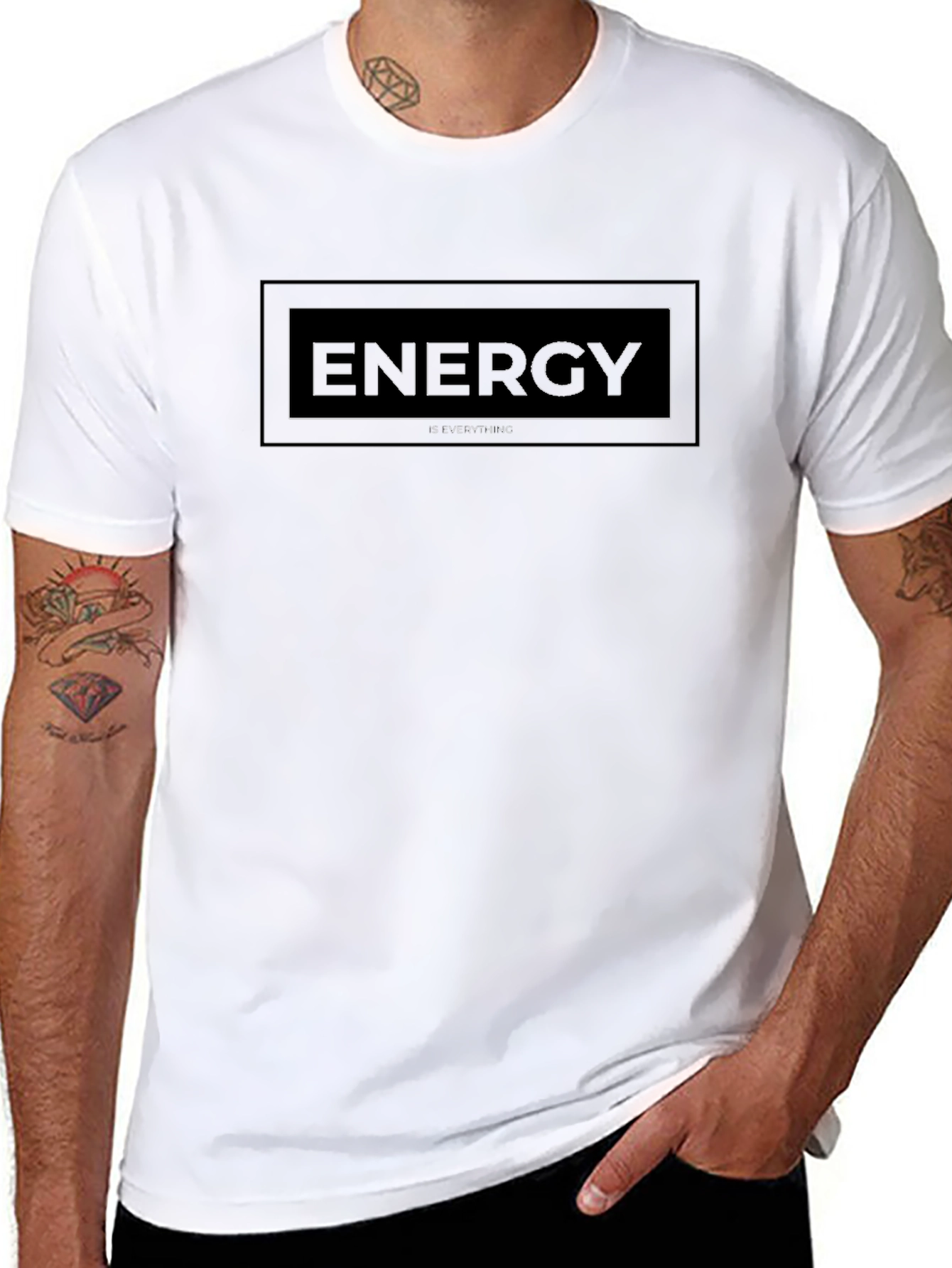 Energy Graphic T-Shirt - Modern Style