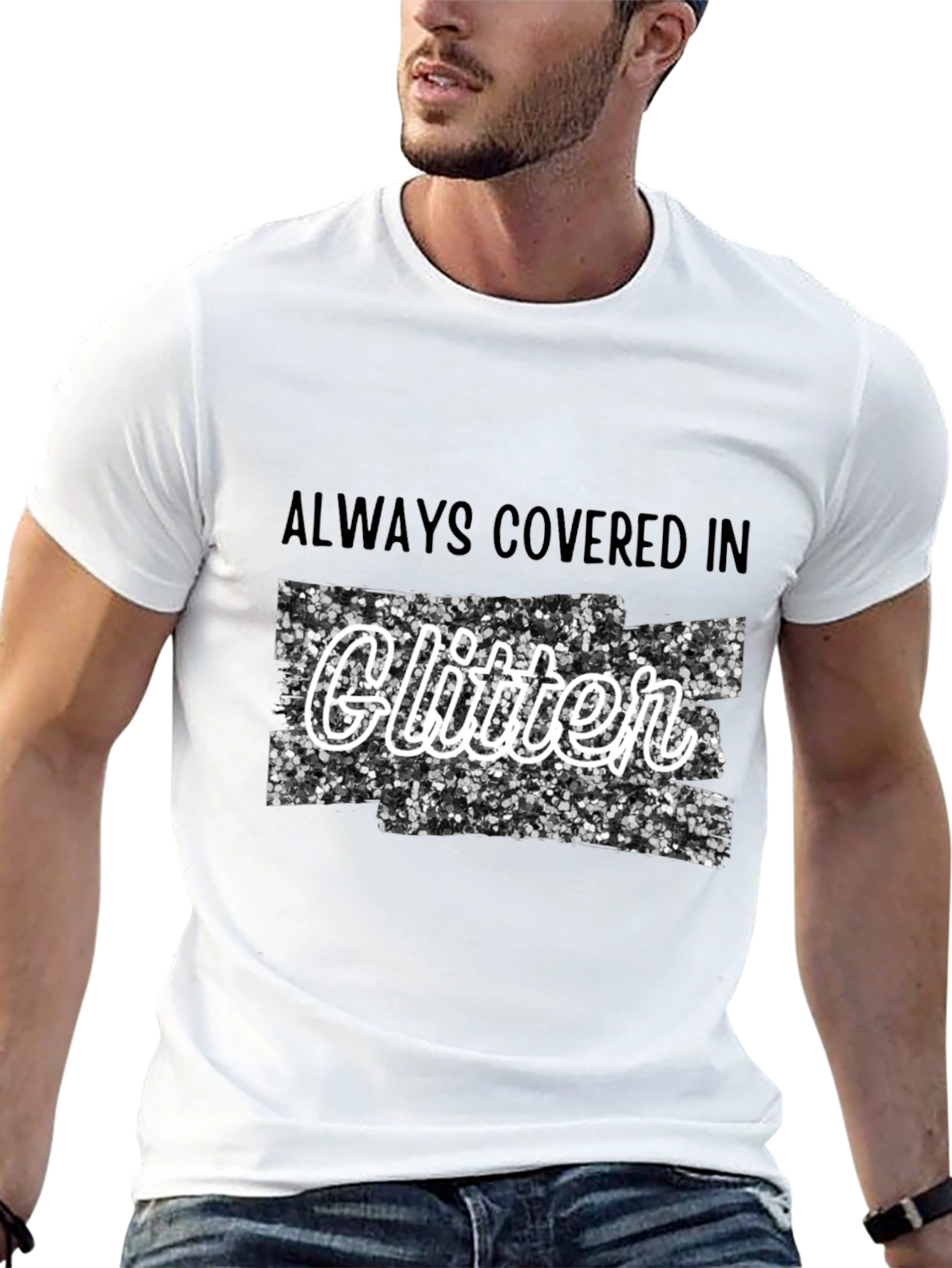 Glitter Obsessed Graphic Tee