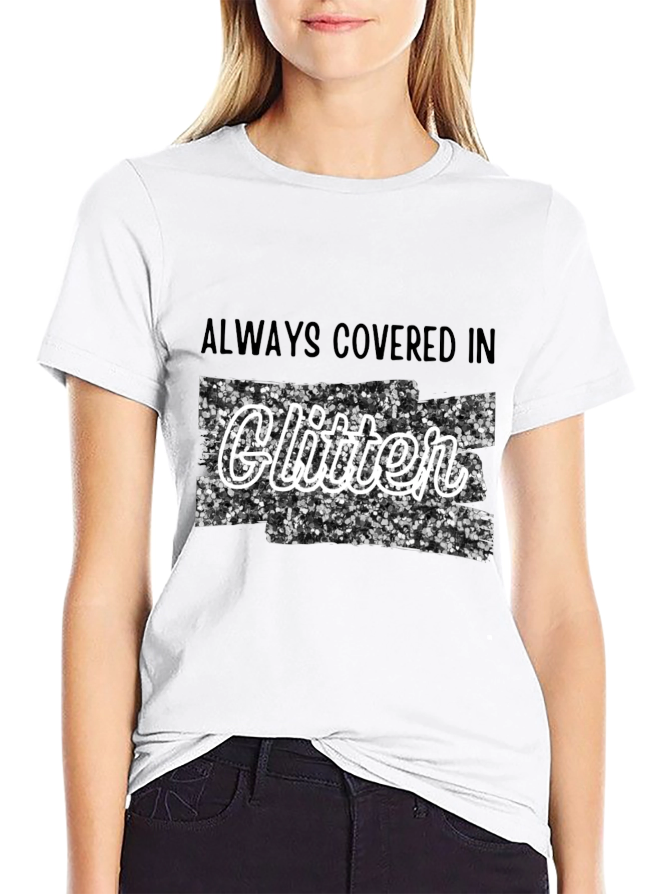 Glitter Obsessed Graphic Tee