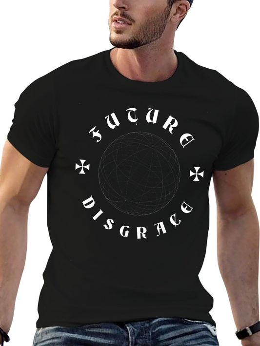 Future Disgrace Black Graphic Tee
