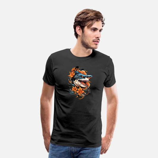 Floral Fury Shark