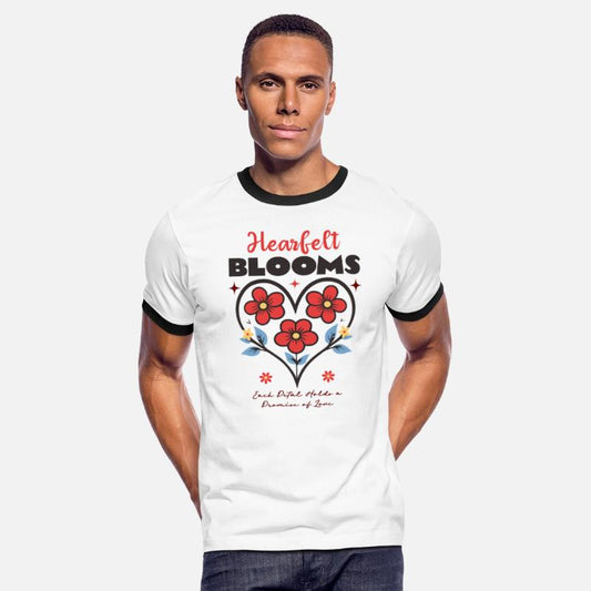 Floral Love Heart Valentine Romance