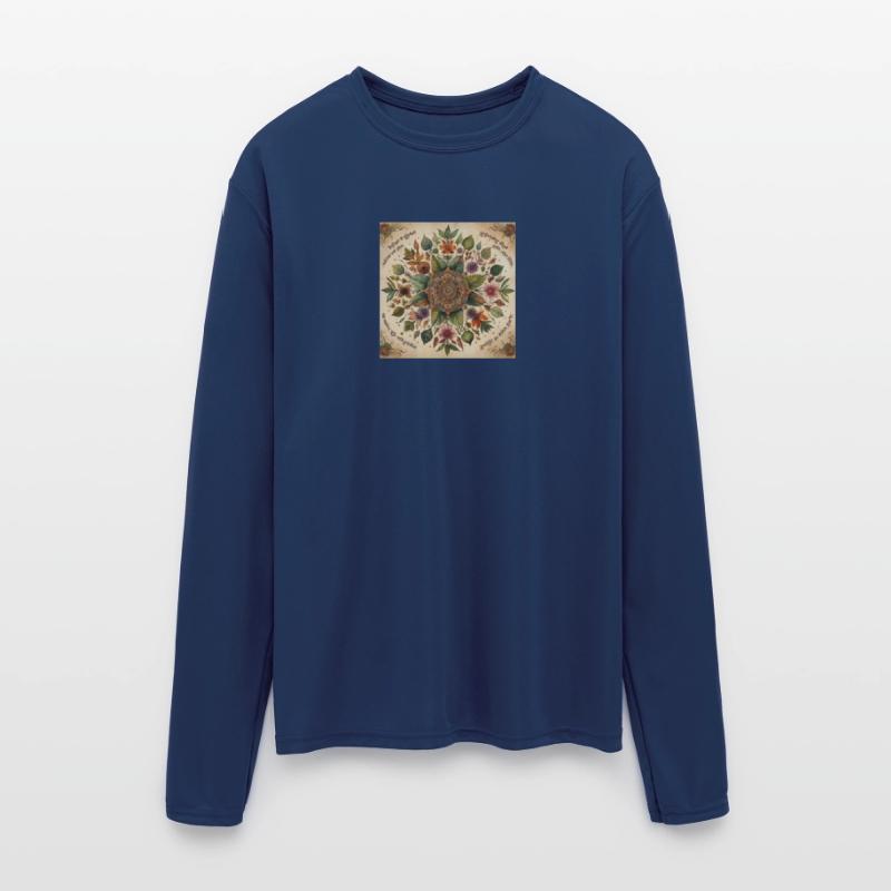Floral Mandala with Sanskrit Inscriptions