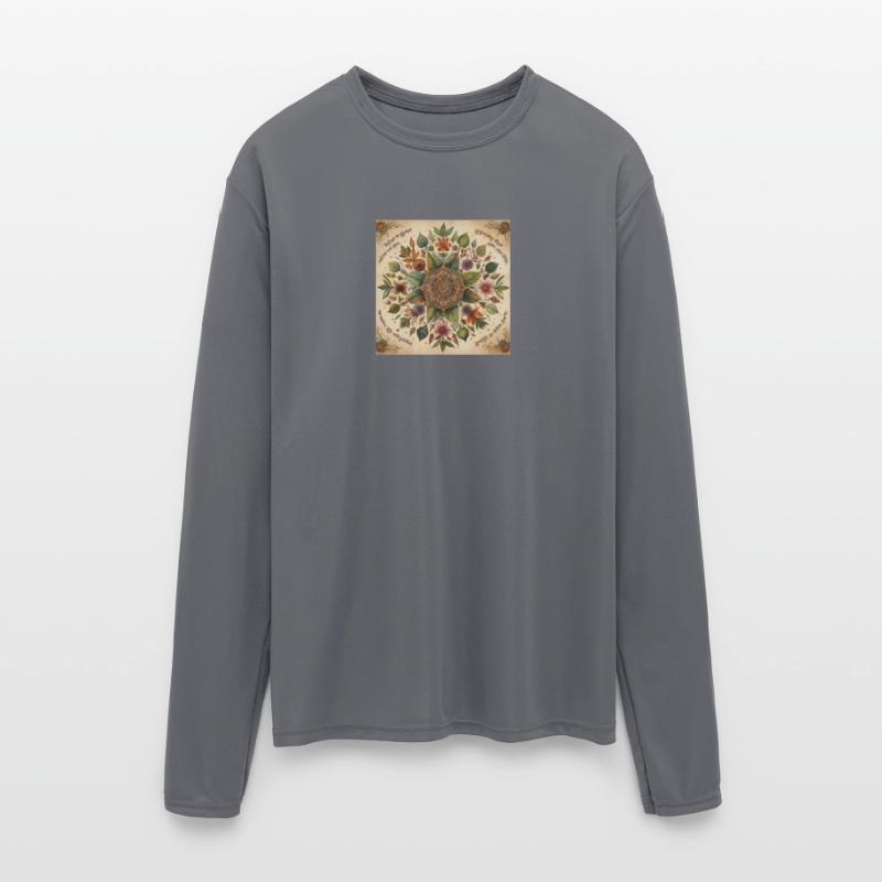 Floral Mandala with Sanskrit Inscriptions